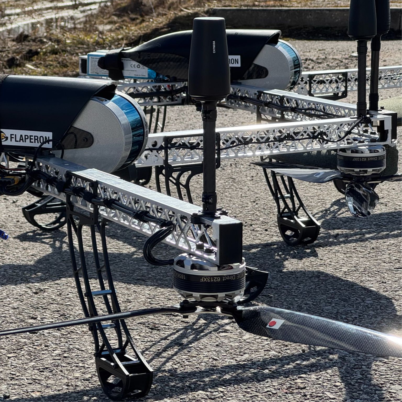 Flaperon DRONES ready for flight